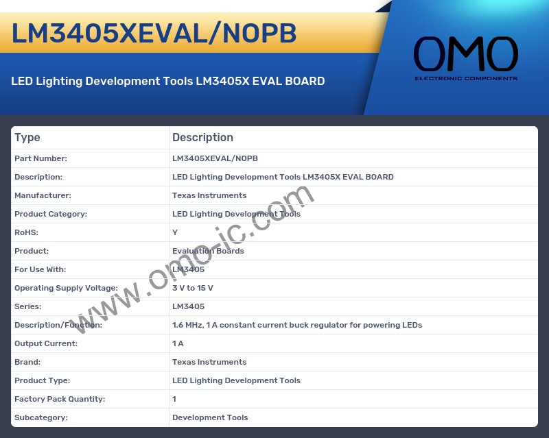 LM3405XEVAL/NOPB
