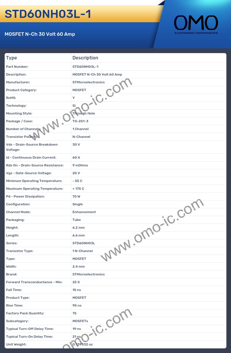 STD60NH03L-1