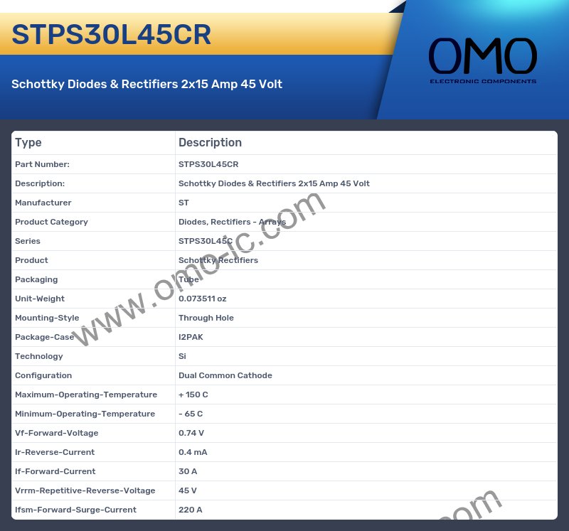 STPS30L45CR
