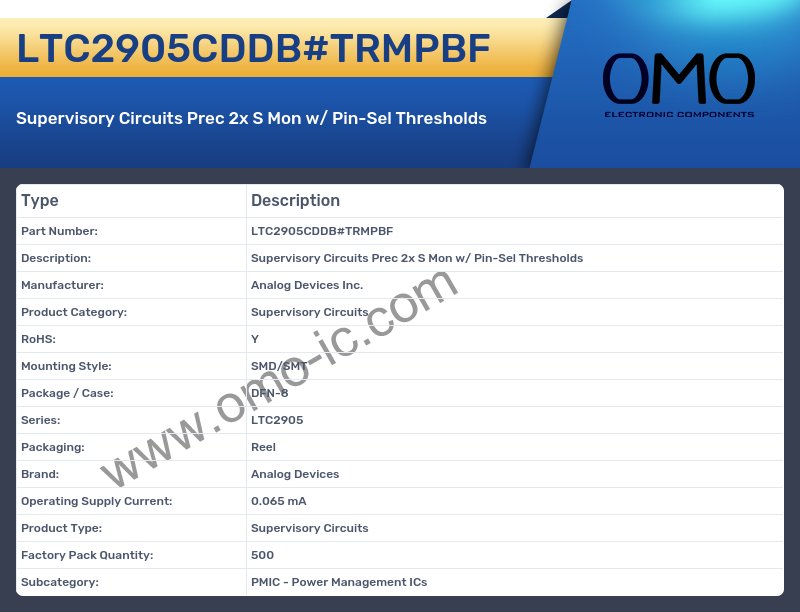 LTC2905CDDB#TRMPBF