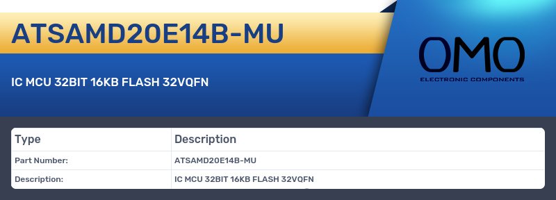 ATSAMD20E14B-MU