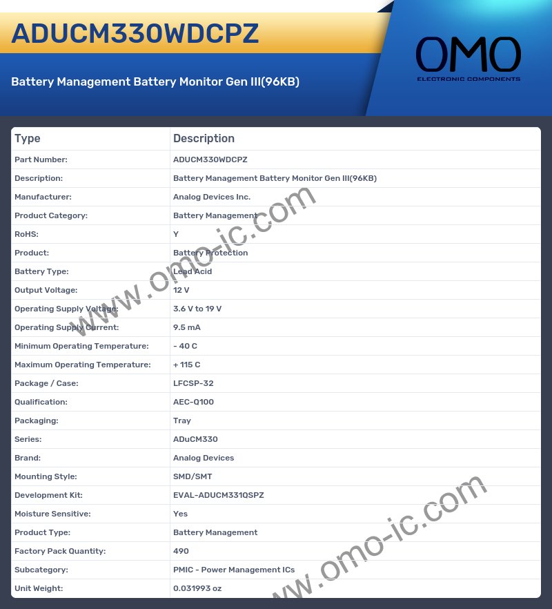 ADUCM330WDCPZ