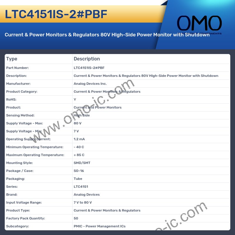 LTC4151IS-2#PBF