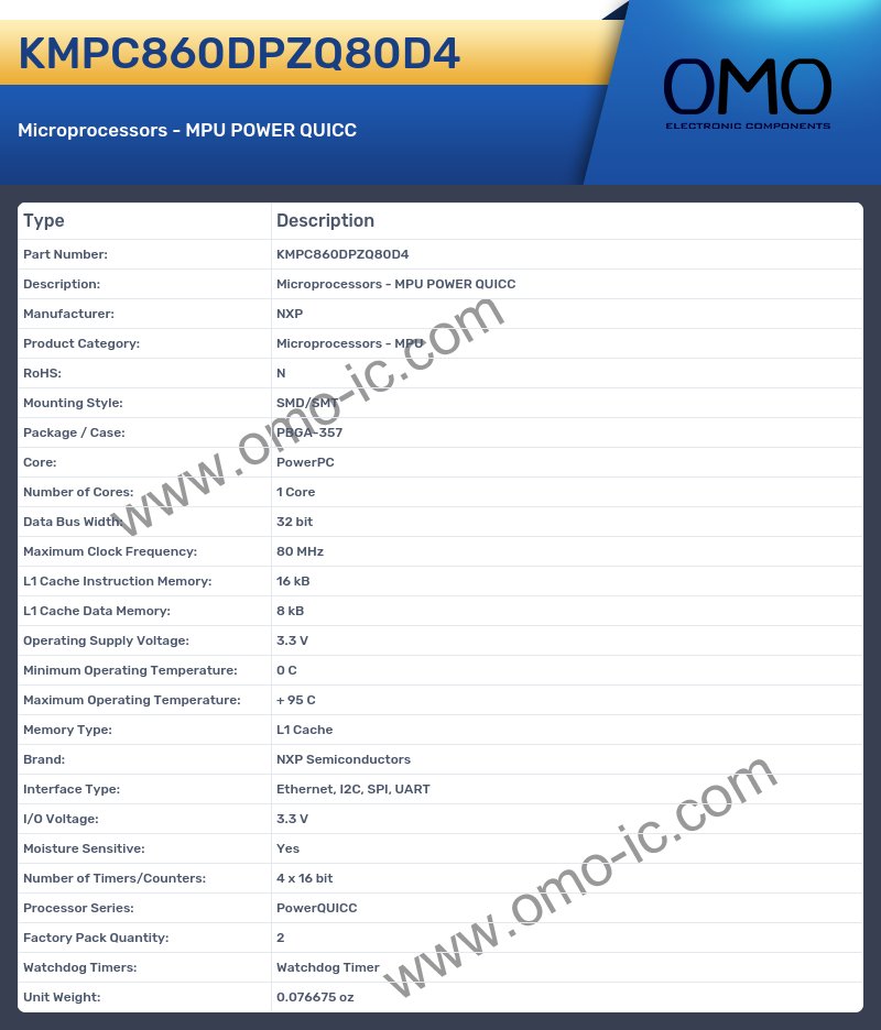 KMPC860DPZQ80D4