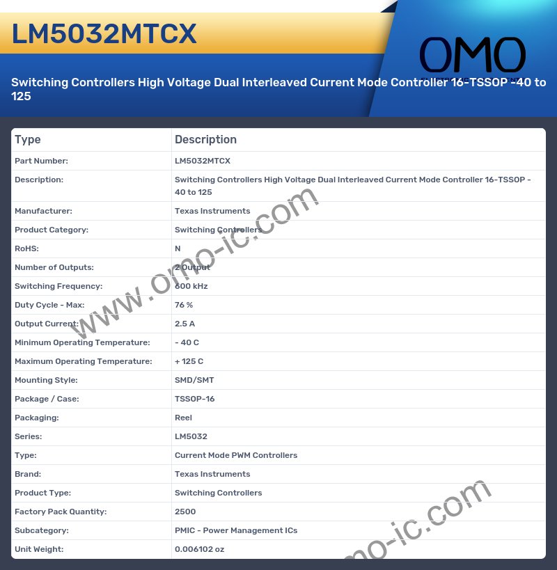LM5032MTCX