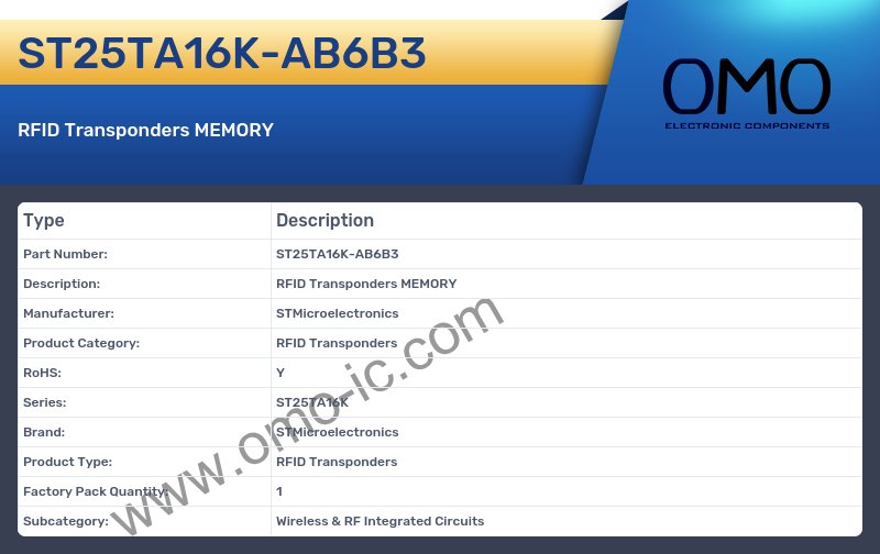 ST25TA16K-AB6B3