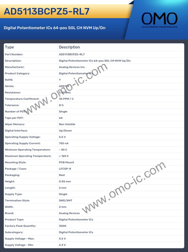 AD5113BCPZ5-RL7