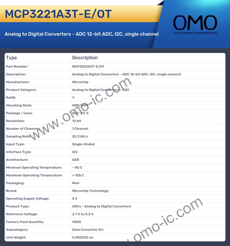 MCP3221A3T-E/OT