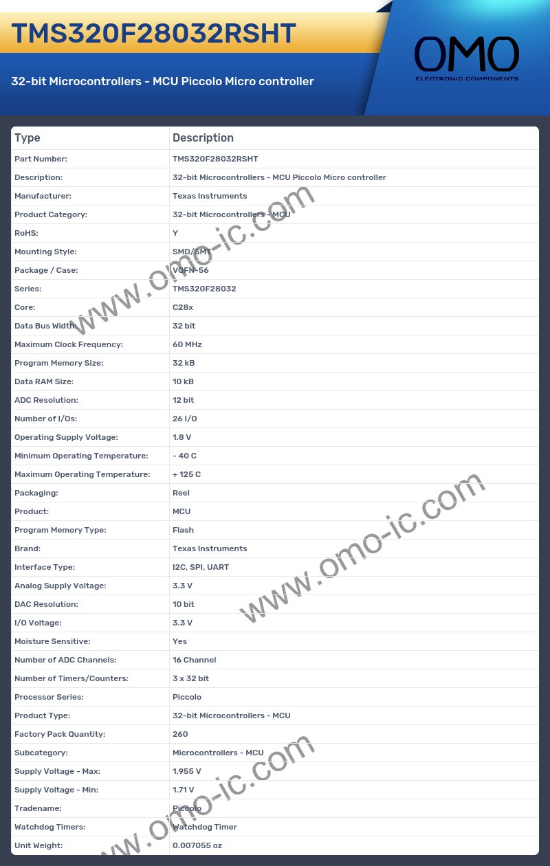 TMS320F28032RSHT