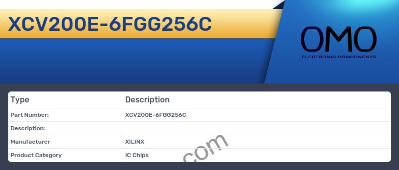 XCV200E-6FGG256C