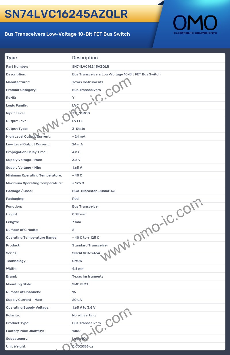 SN74LVC16245AZQLR