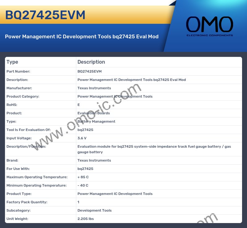 BQ27425EVM