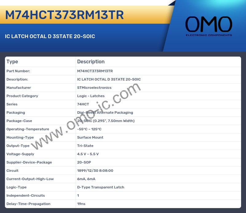 M74HCT373RM13TR