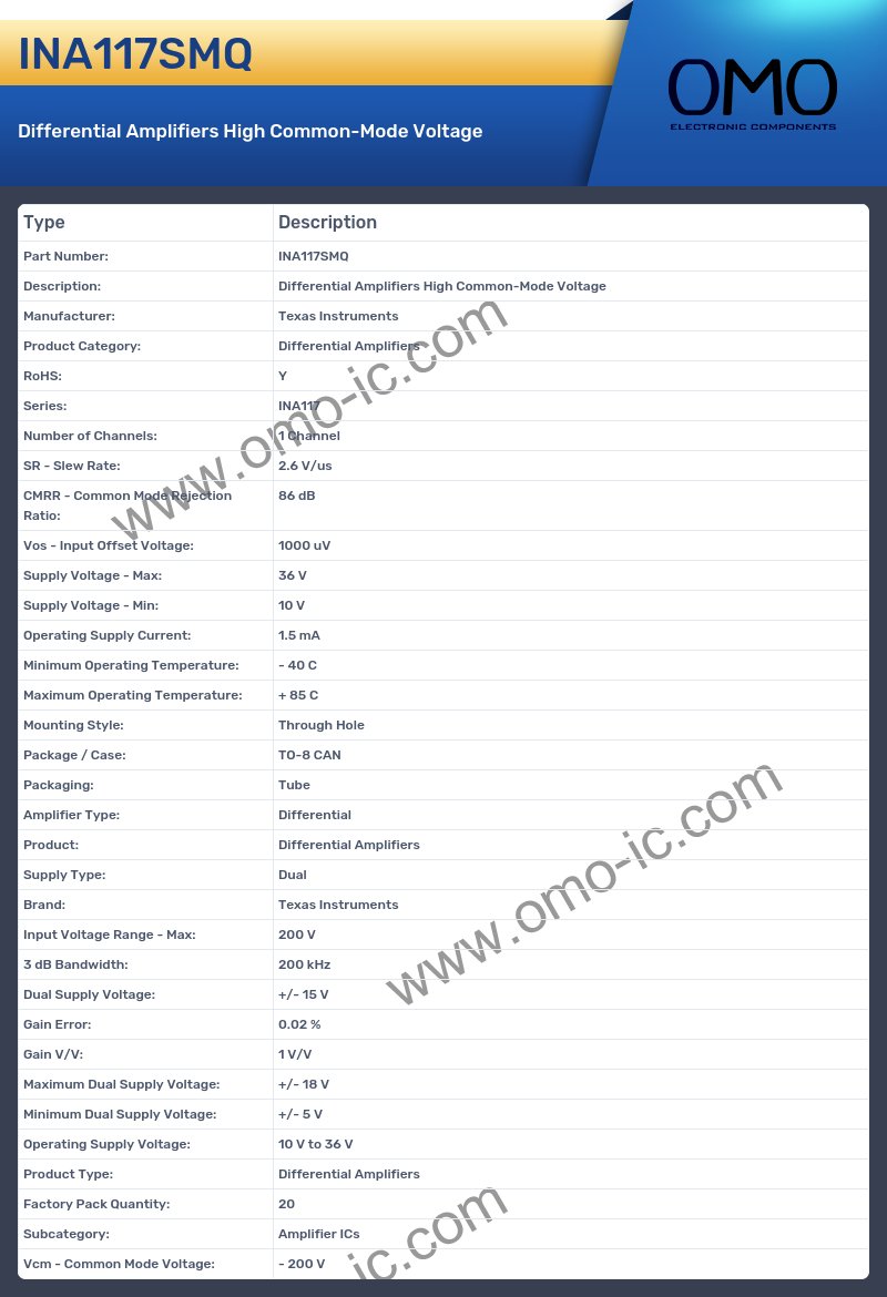 INA117SMQ