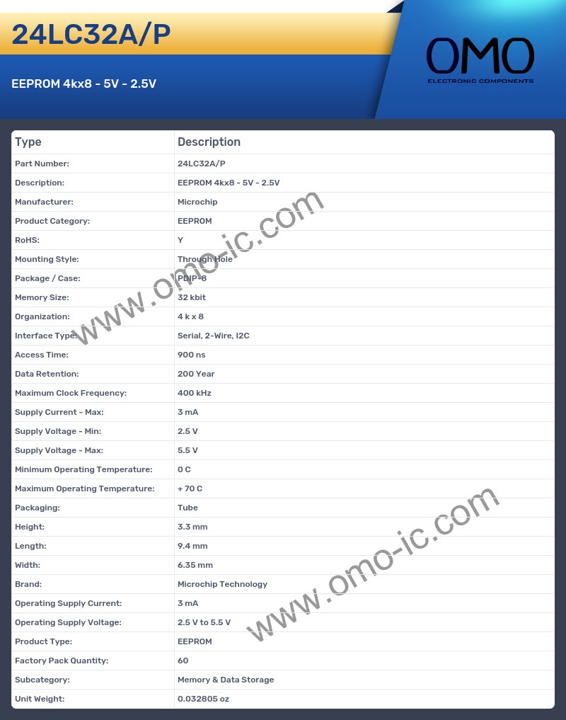 24LC32A/P