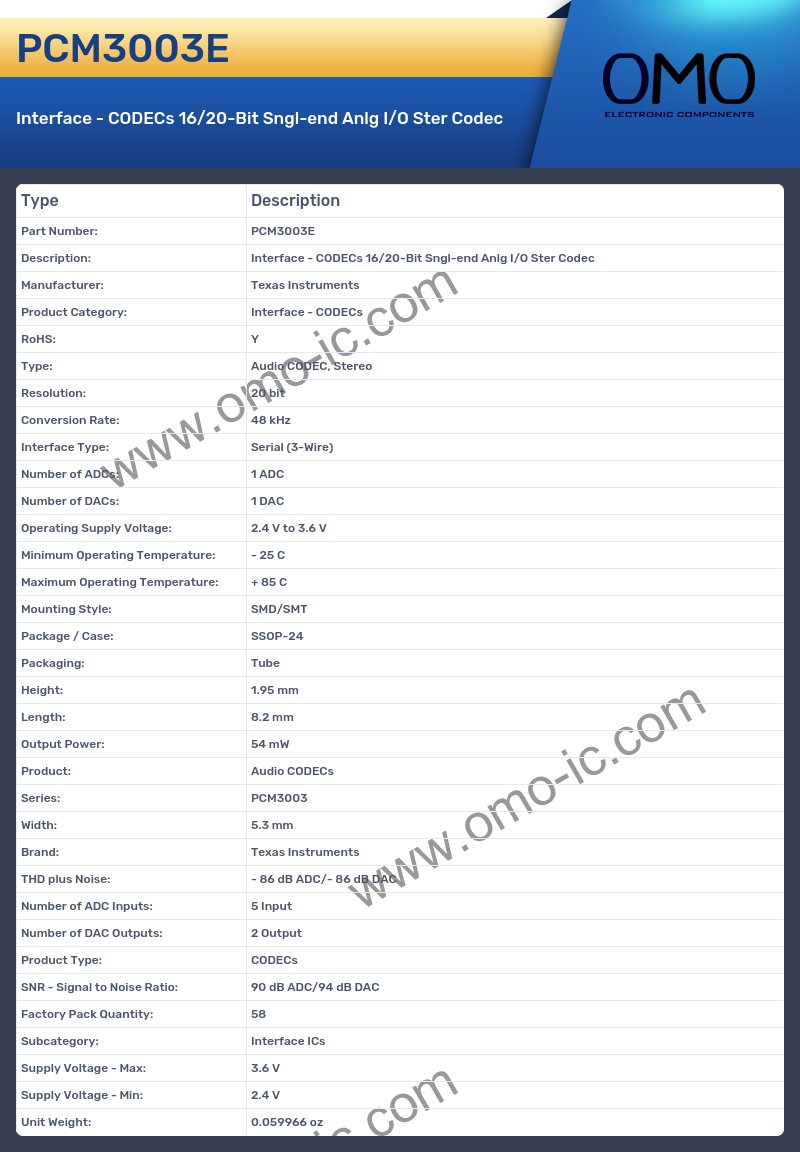 PCM3003E