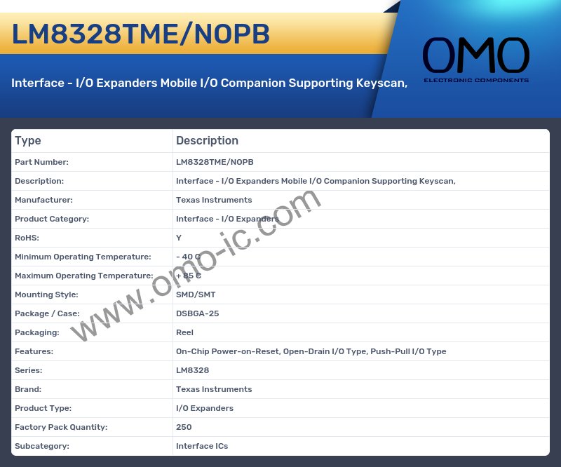 LM8328TME/NOPB