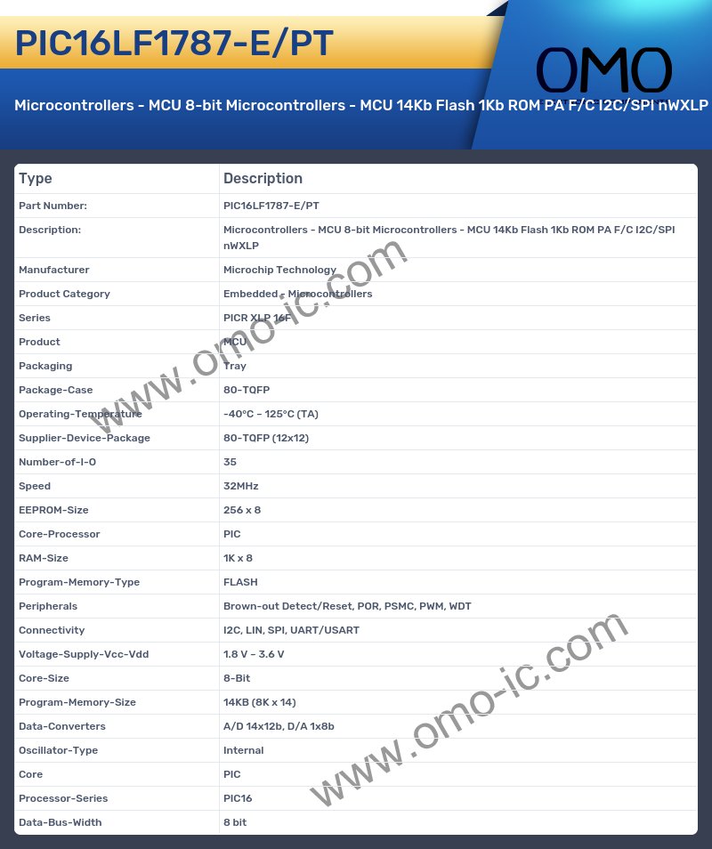 PIC16LF1787-E/PT