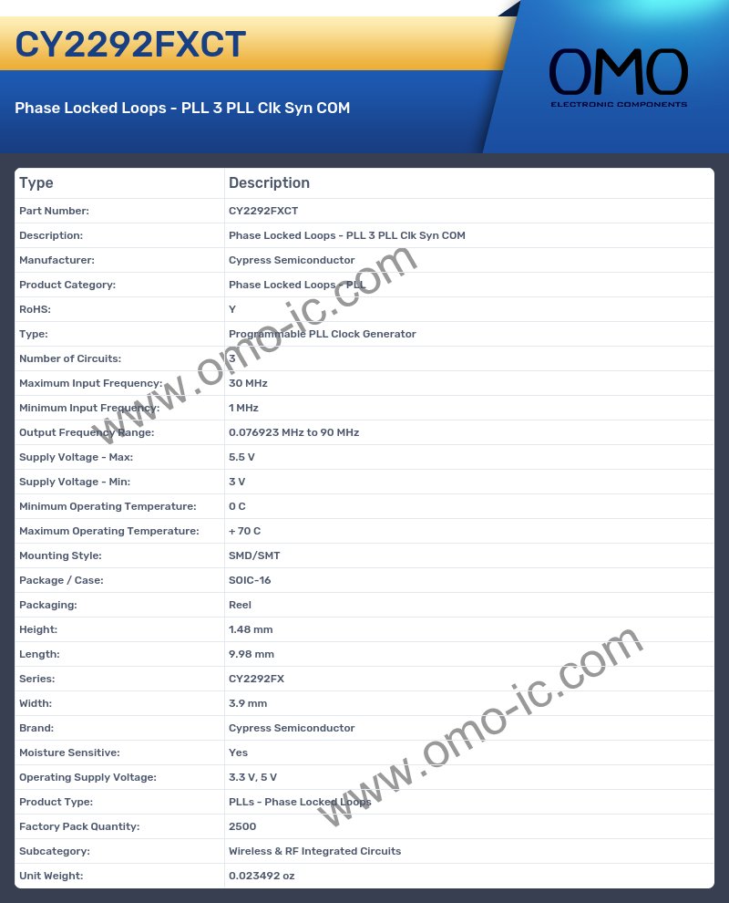CY2292FXCT