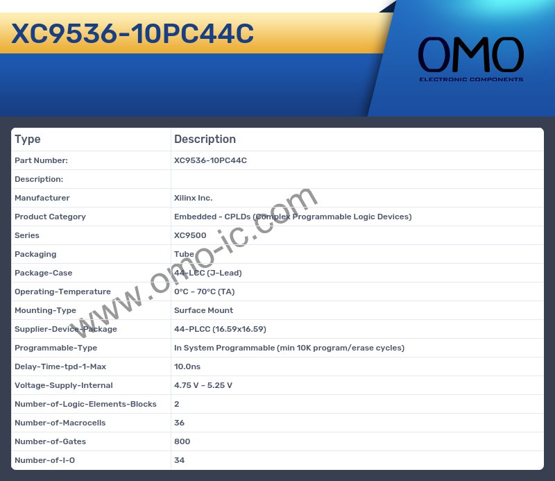 XC9536-10PC44C