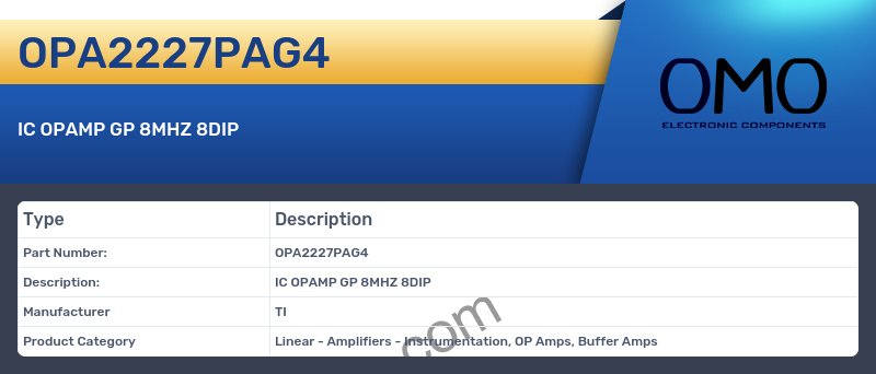 OPA2227PAG4
