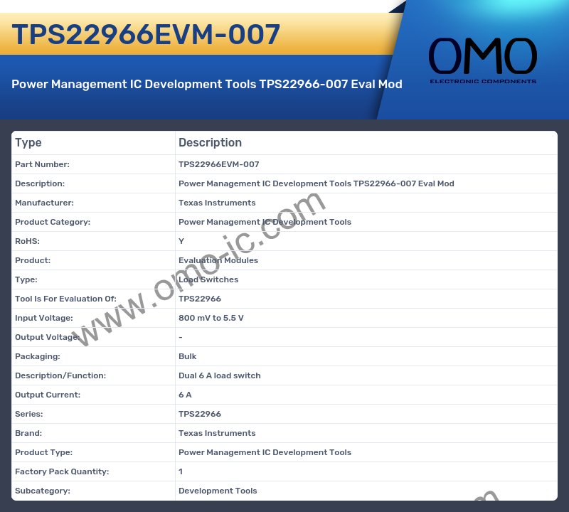TPS22966EVM-007