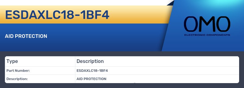 ESDAXLC18-1BF4