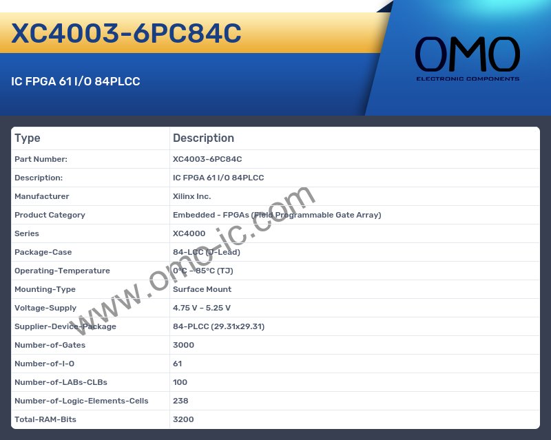XC4003-6PC84C