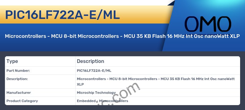 PIC16LF722A-E/ML