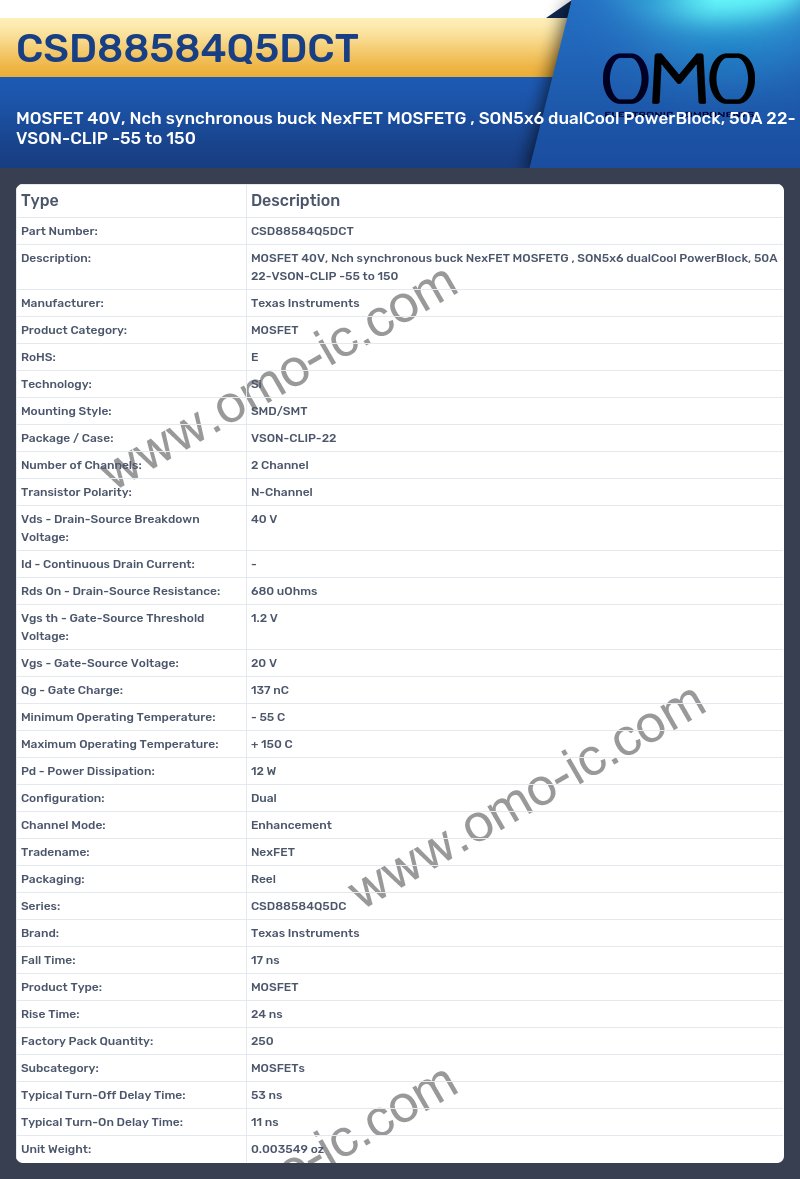 CSD88584Q5DCT