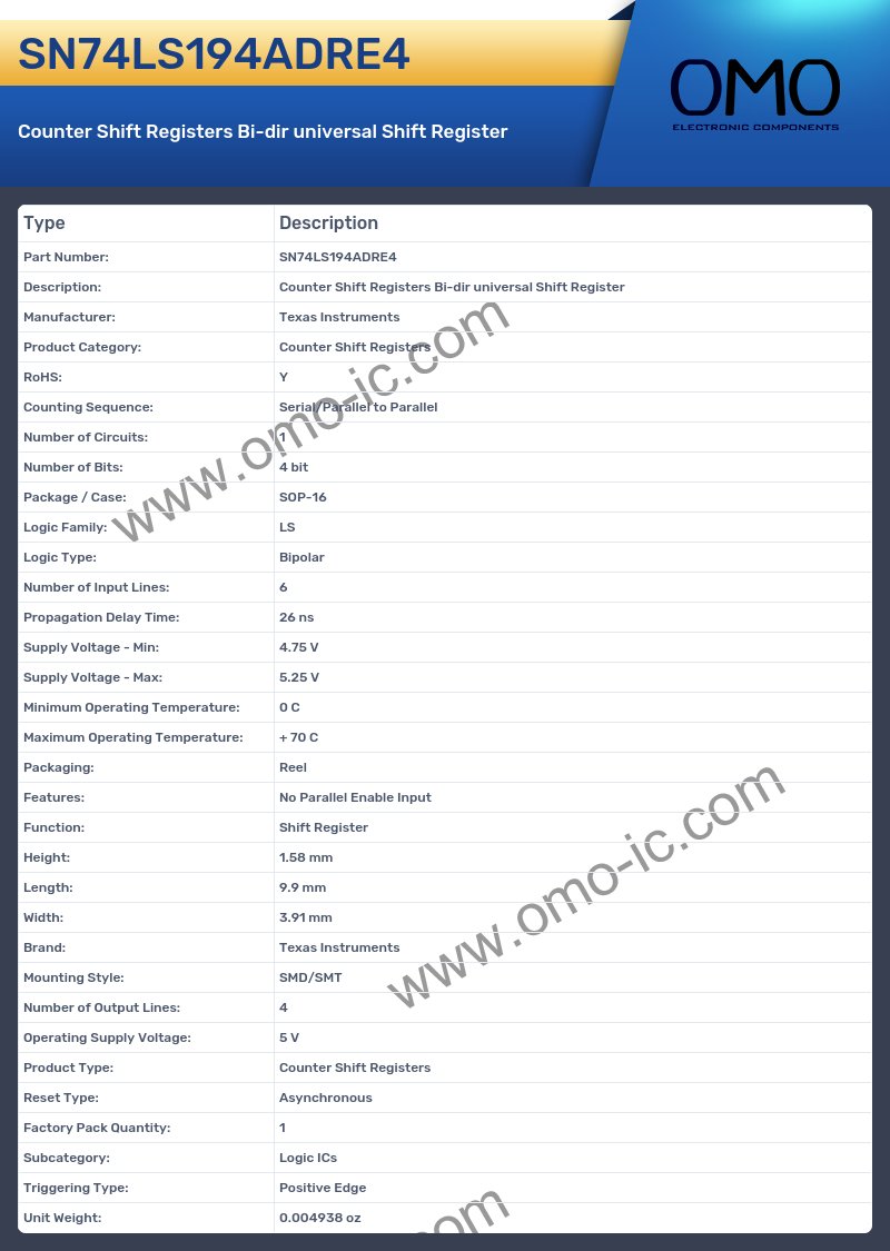 SN74LS194ADRE4