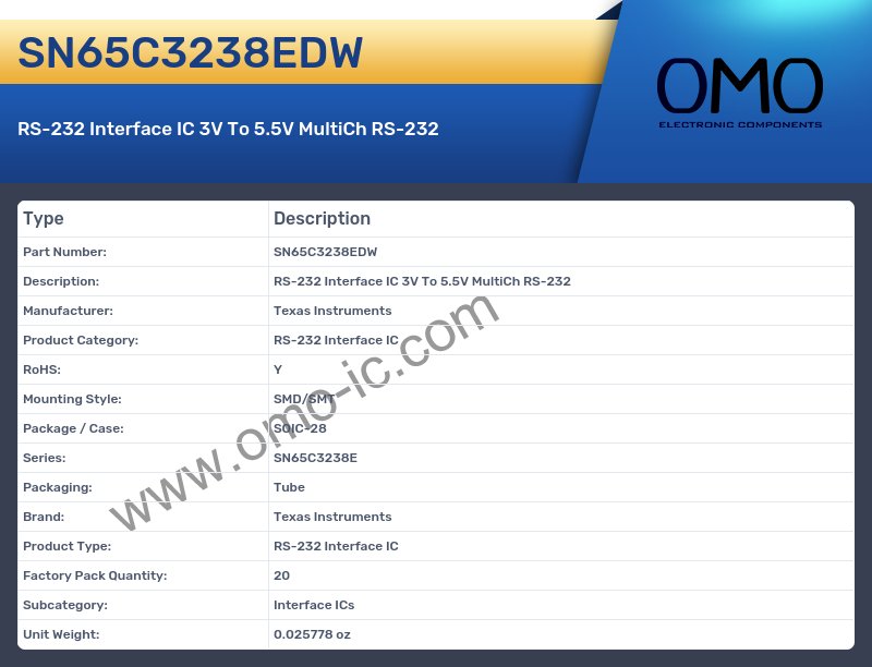 SN65C3238EDW