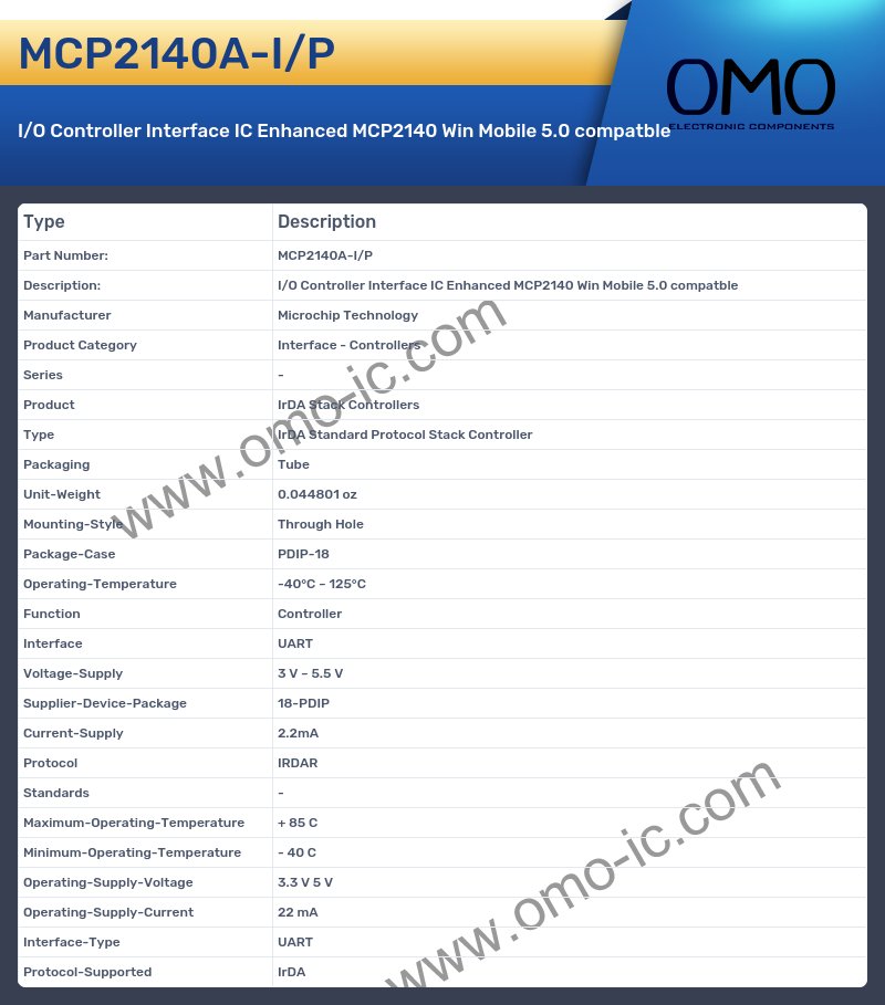 MCP2140A-I/P