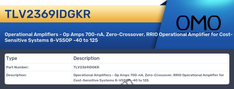 TLV2369IDGKR