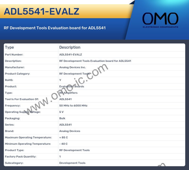 ADL5541-EVALZ
