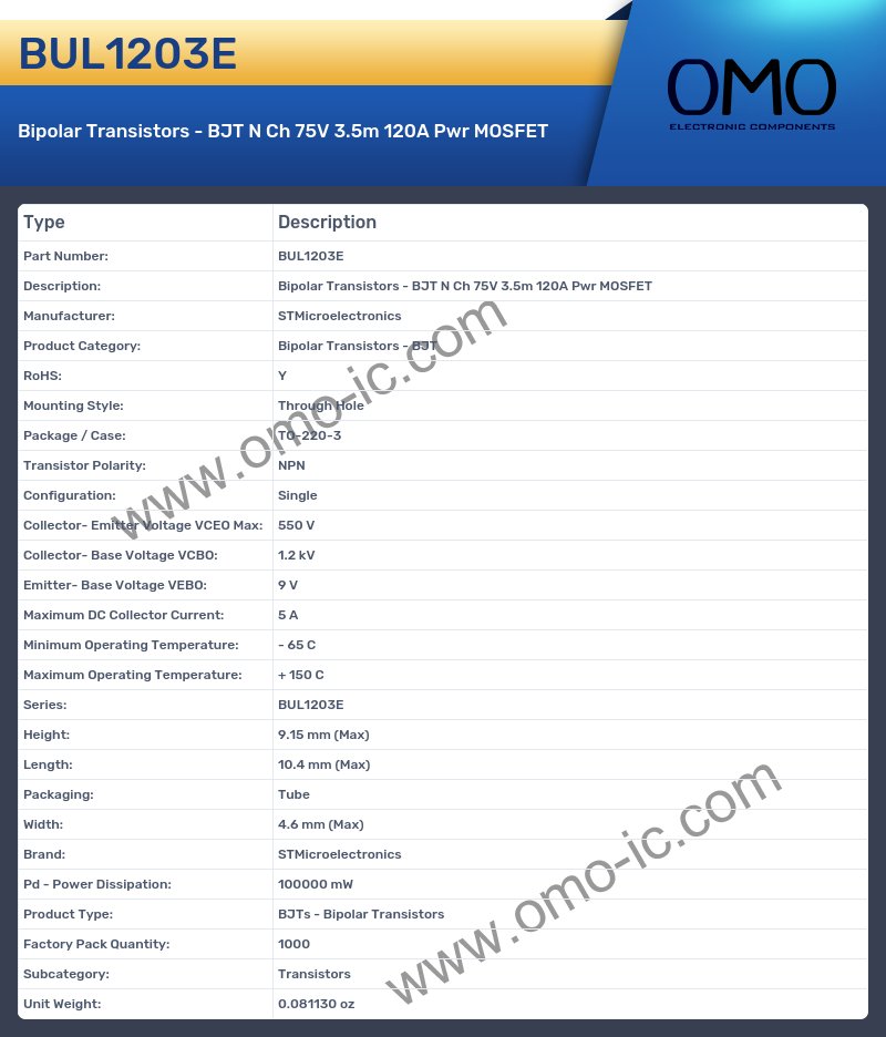 BUL1203E