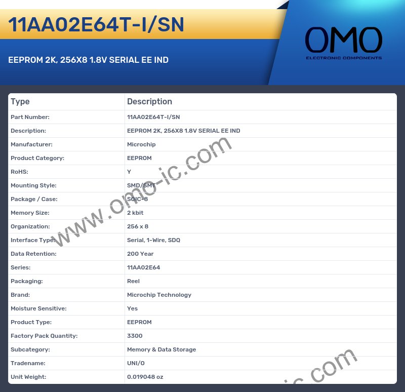11AA02E64T-I/SN