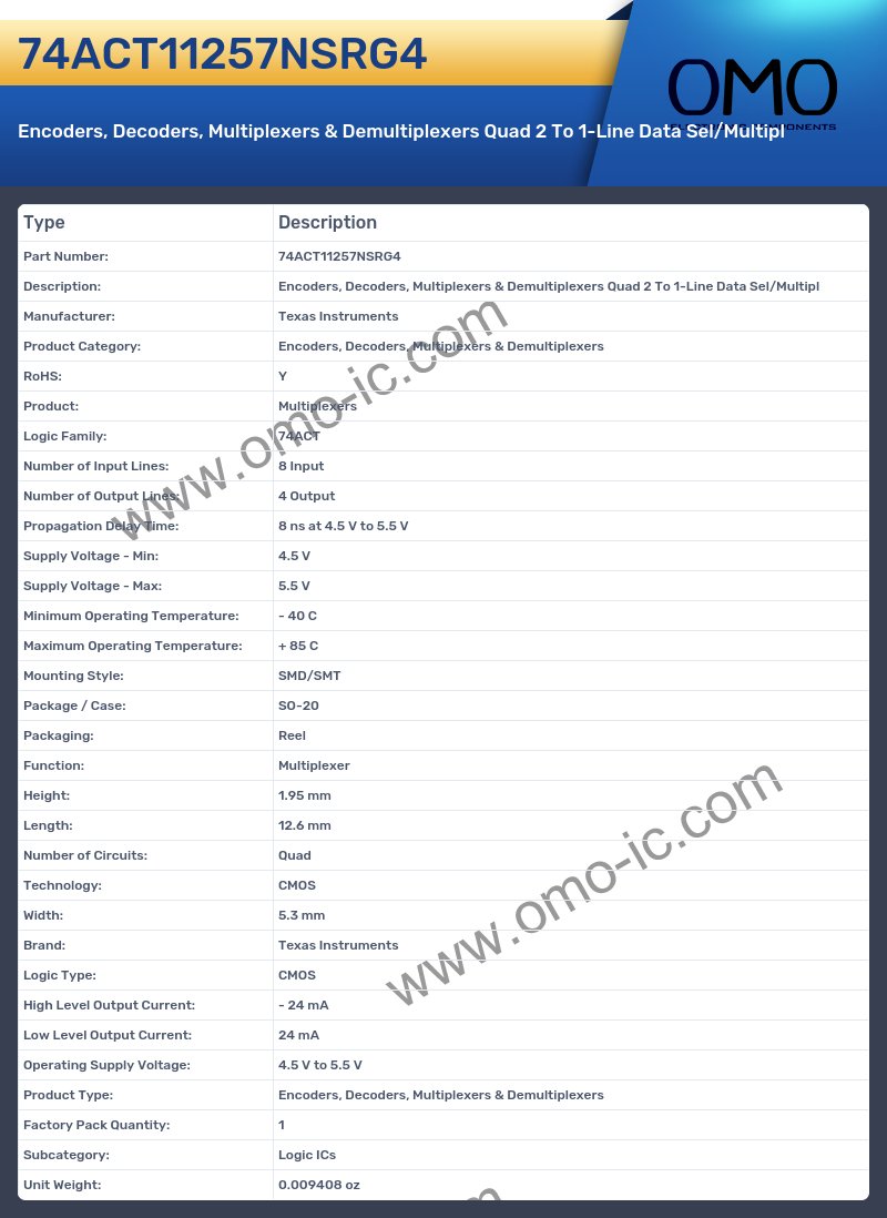74ACT11257NSRG4