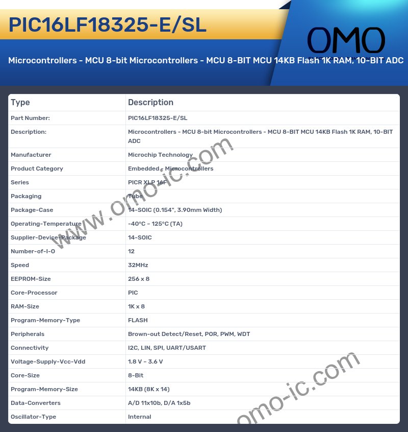 PIC16LF18325-E/SL