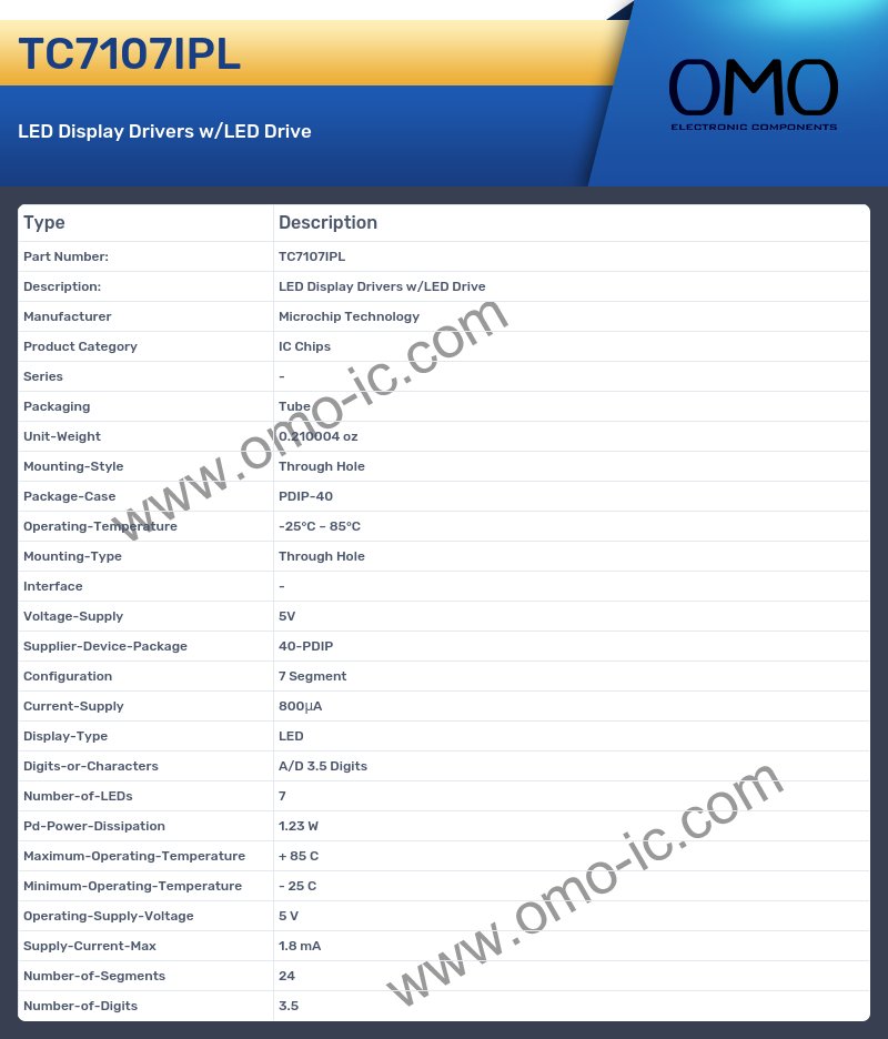 TC7107IPL