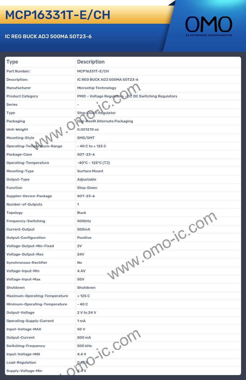 MCP16331T-E/CH