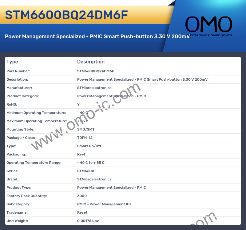 STM6600BQ24DM6F