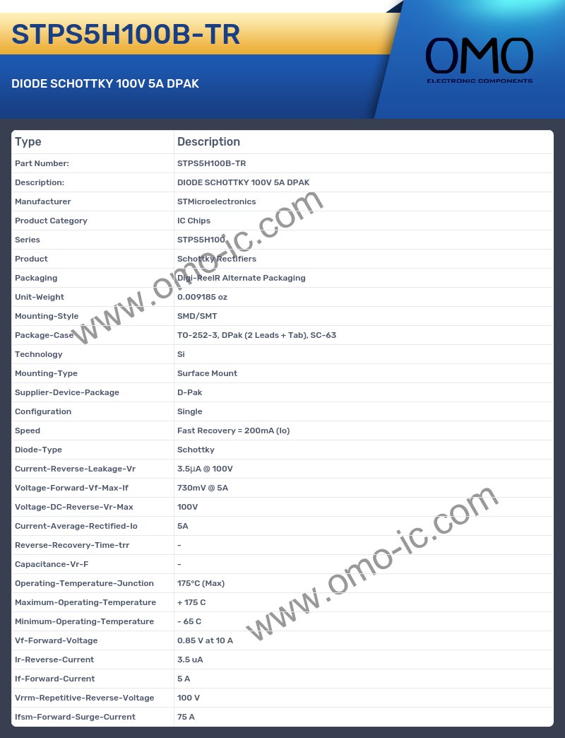 STPS5H100B-TR