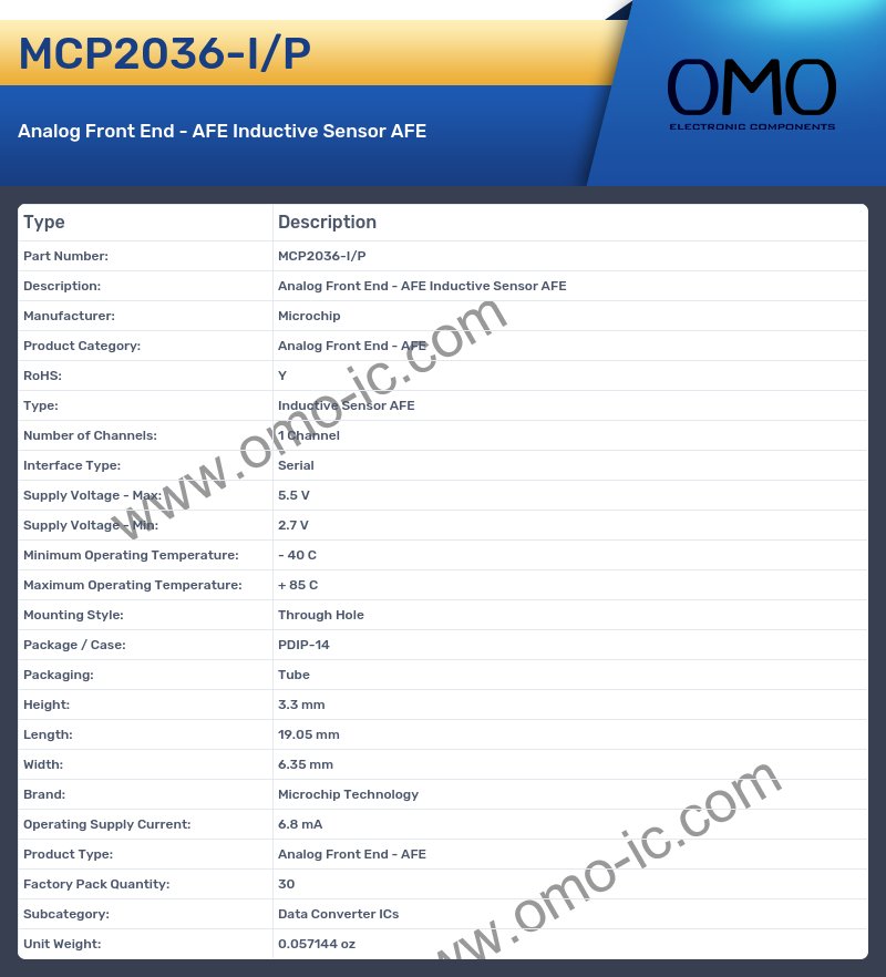 MCP2036-I/P