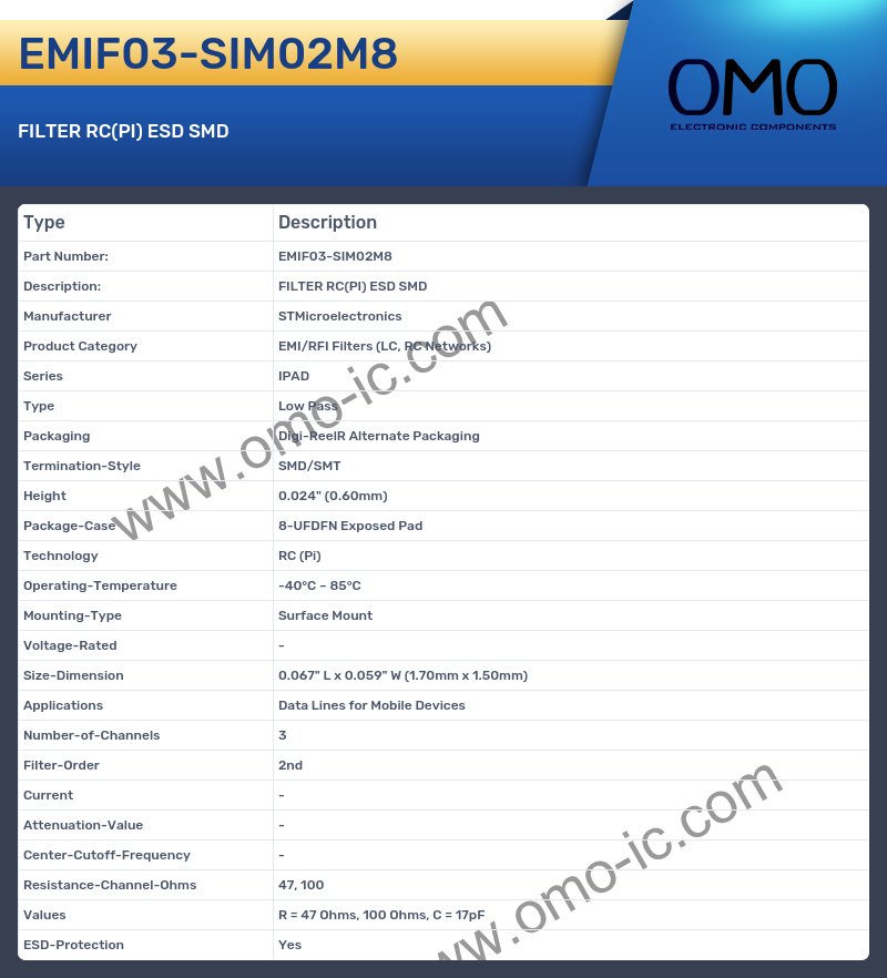 EMIF03-SIM02M8