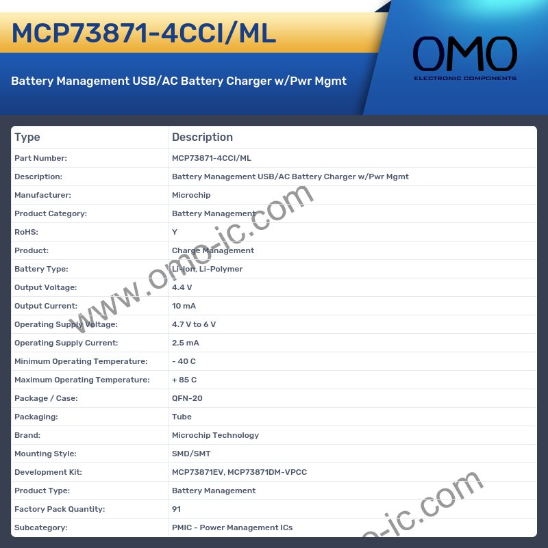 MCP73871-4CCI/ML
