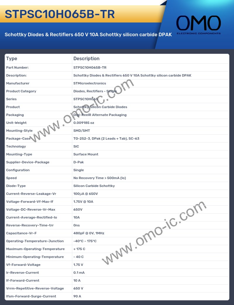 STPSC10H065B-TR