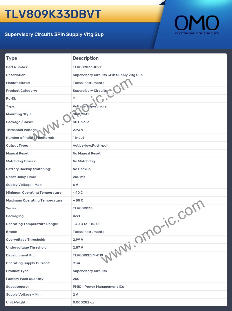TLV809K33DBVT