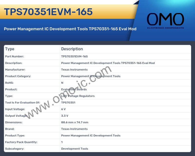 TPS70351EVM-165