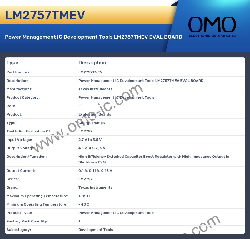 LM2757TMEV